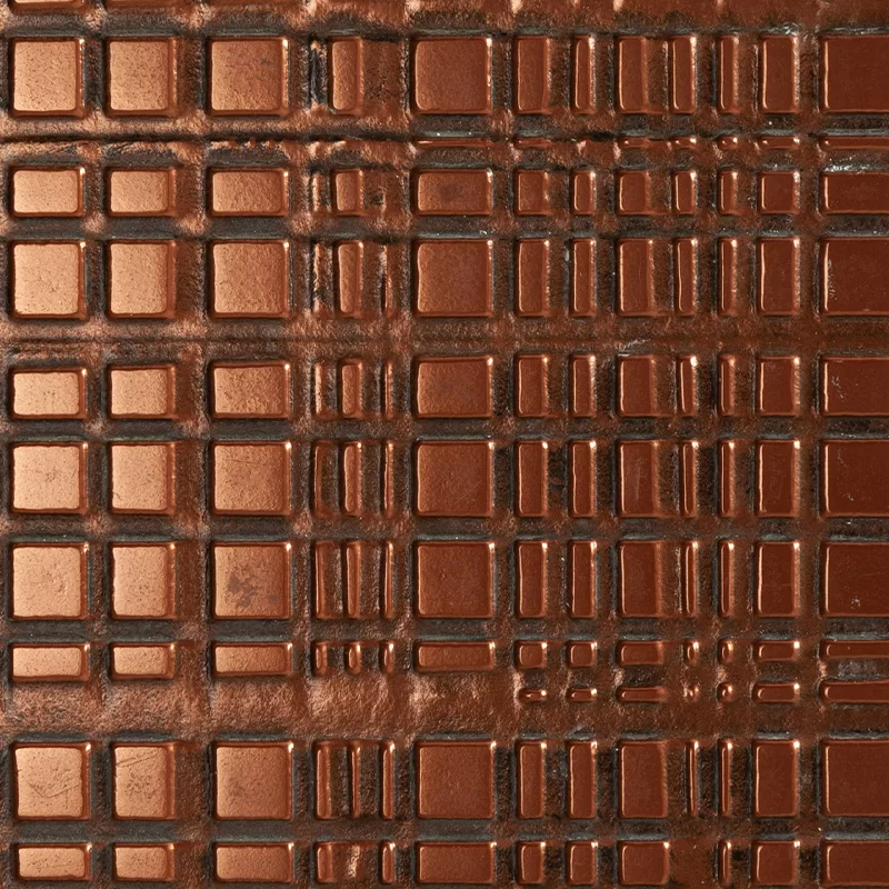 Texture Quadretto Rame